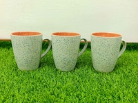Mug Large (6pcs) (White Blue spots)  mini img 1