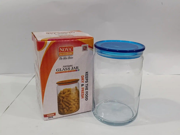 Airtight Jar Large Blue img