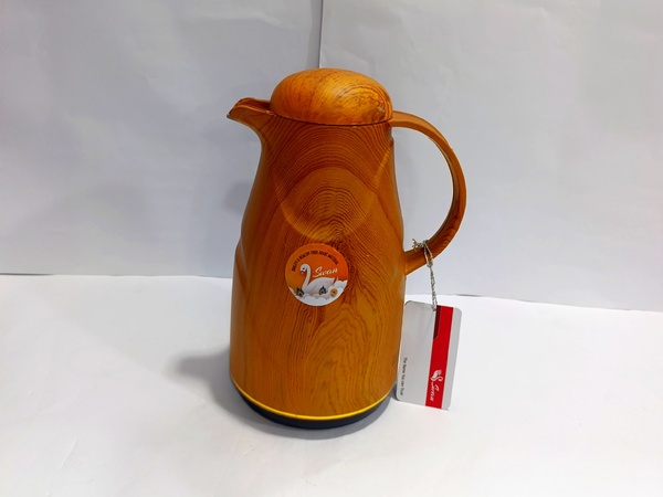 Tea Thermos Wood Design img