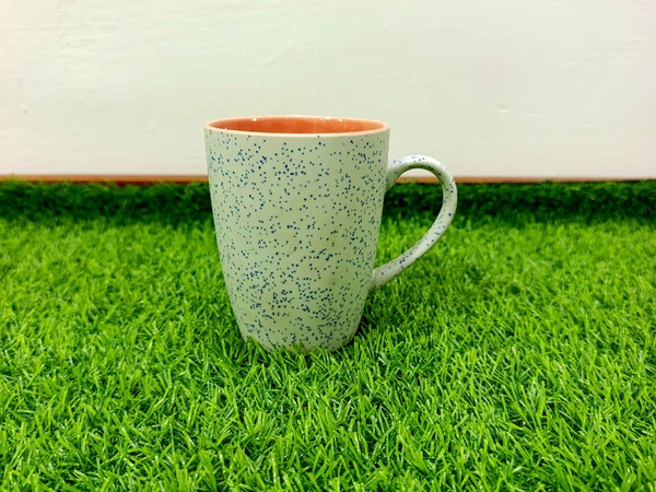 Mug Large (6pcs) (White Blue spots)  img 3
