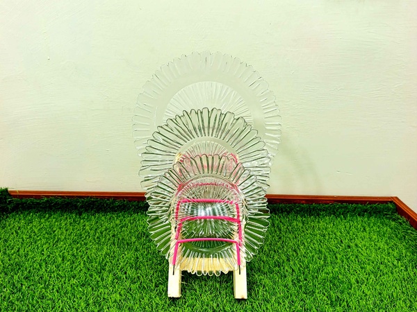 Tempered Glass Plate Set (Oven Use)18-Pcs Sunny img