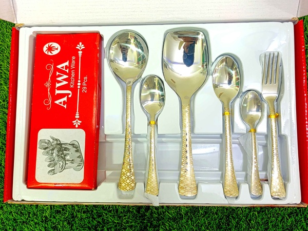 Spoon set (copper design) (29pcs) img