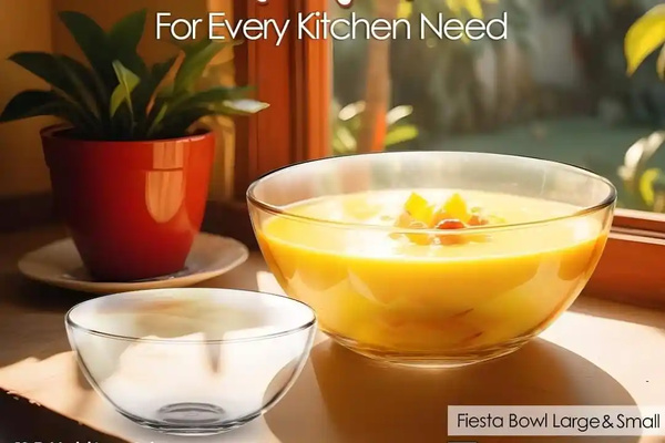 Bowl Set Clear Glass Plain (7Pcs) img