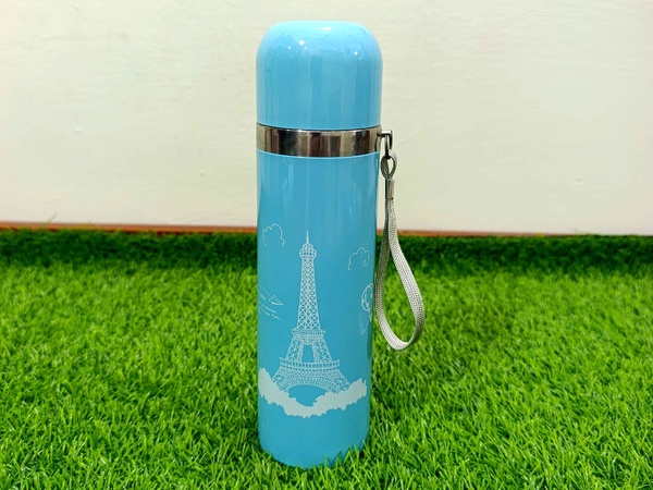 Water Bottle stainless steel (Light Blue) img