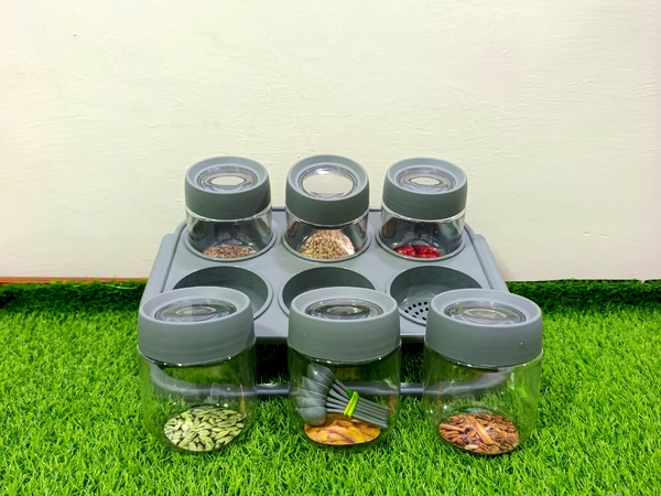 Spice Jars with stand (مصالحہ بکس) img