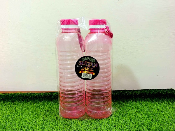 Water Bottle Plastic (2pcs) 1.5litre img